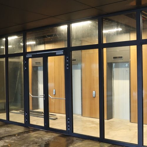 Yangın Dayanımlı Alüminyum Kapılar